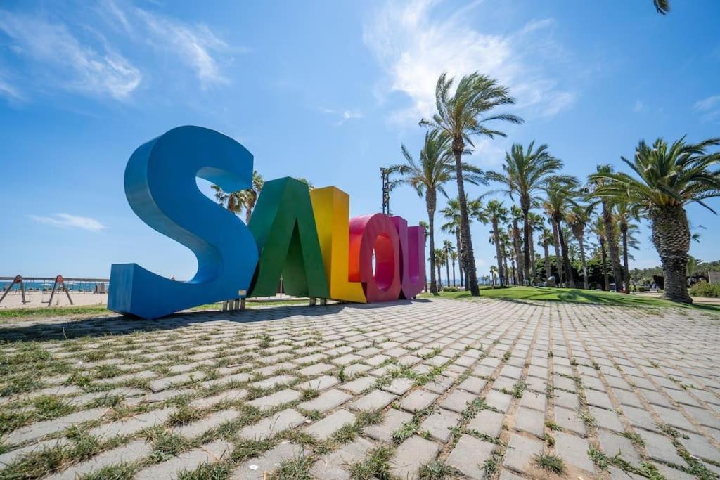شقة 1ªlinea Mar-Piscina-Wifi-Portaventura-Luxury-Chill5 سالو المظهر الخارجي الصورة