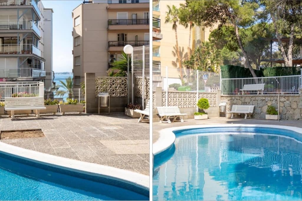 شقة 1ªlinea Mar-Piscina-Wifi-Portaventura-Luxury-Chill5 سالو المظهر الخارجي الصورة
